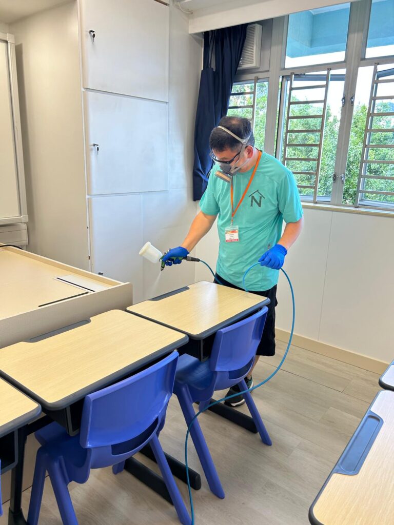 除甲醛高壓噴霧